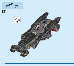 LEGO 76224 instructions page 96 – build guide
