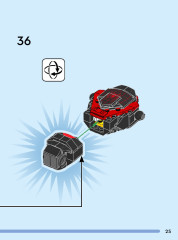 LEGO 76225 instructions page 25 – build guide