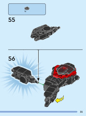 LEGO 76225 instructions page 35 – build guide