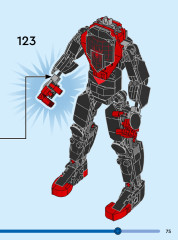 LEGO 76225 instructions page 75 – build guide