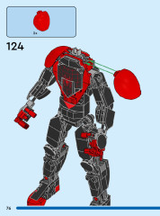 LEGO 76225 instructions page 76 – build guide