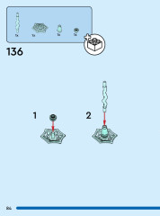 LEGO 76225 instructions page 84 – build guide