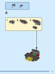LEGO 76225 instructions page 9 – build guide
