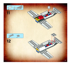 LEGO 7623 instructions page 11 – build guide