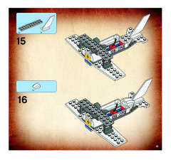 LEGO 7623 instructions page 13 – build guide