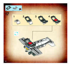 LEGO 7623 instructions page 14 – build guide