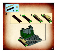 LEGO 7623 instructions page 23 – build guide