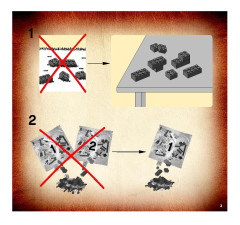 LEGO 7623 instructions page 3 – build guide