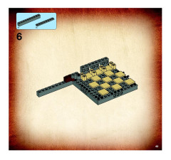 LEGO 7623 instructions page 43 – build guide