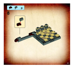 LEGO 7623 instructions page 45 – build guide