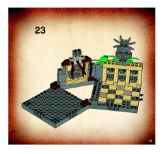 LEGO 7623 instructions page 61 – build guide