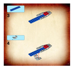 LEGO 7623 instructions page 7 – build guide