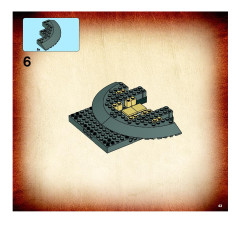 LEGO 7623 instructions page 43 – build guide