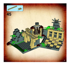 LEGO 7623 instructions page 9 – build guide