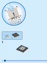 LEGO 76230 instructions page 6 – build guide