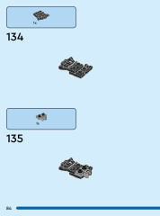 LEGO 76230 instructions page 84 – build guide