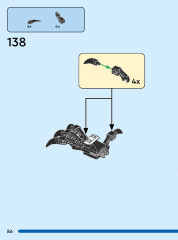 LEGO 76230 instructions page 86 – build guide