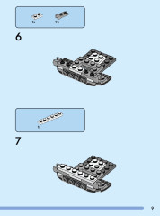 LEGO 76230 instructions page 9 – build guide