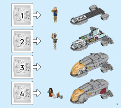 LEGO 76232 instructions page 5 – build guide