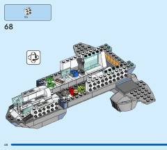LEGO 76232 instructions page 68 – build guide