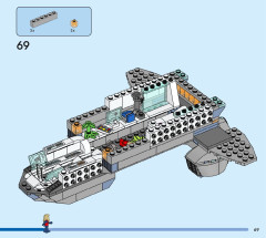 LEGO 76232 instructions page 69 – build guide