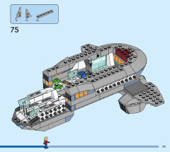 LEGO 76232 instructions page 75 – build guide