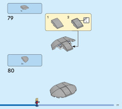 LEGO 76232 instructions page 77 – build guide