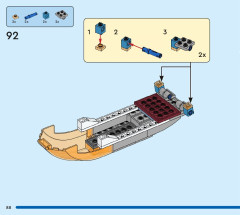LEGO 76232 instructions page 88 – build guide