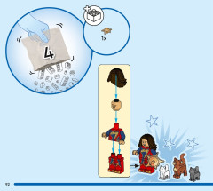 LEGO 76232 instructions page 92 – build guide