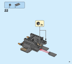 LEGO 76237 instructions page 21 – build guide