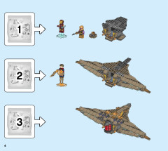 LEGO 76237 instructions page 4 – build guide