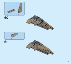 LEGO 76237 instructions page 47 – build guide
