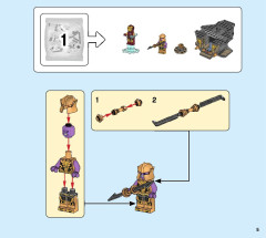 LEGO 76237 instructions page 5 – build guide