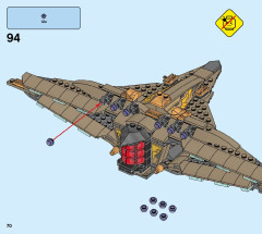 LEGO 76237 instructions page 70 – build guide