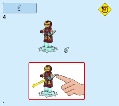 LEGO 76237 instructions page 8 – build guide