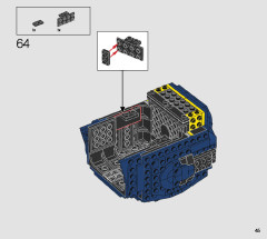 LEGO 76238 instructions page 45 – build guide