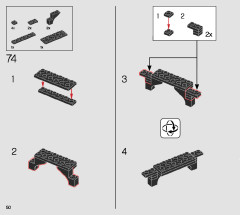 LEGO 76238 instructions page 50 – build guide