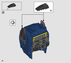 LEGO 76238 instructions page 60 – build guide