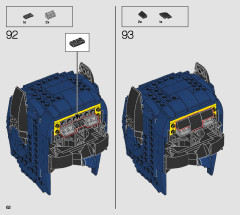 LEGO 76238 instructions page 62 – build guide