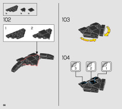 LEGO 76238 instructions page 68 – build guide