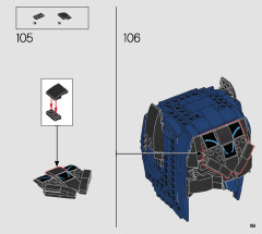 LEGO 76238 instructions page 69 – build guide