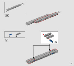 LEGO 76238 instructions page 77 – build guide