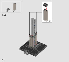 LEGO 76238 instructions page 80 – build guide