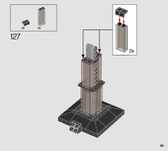LEGO 76238 instructions page 83 – build guide