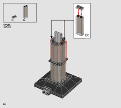 LEGO 76238 instructions page 84 – build guide