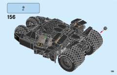 LEGO 76239 instructions page 135 – build guide