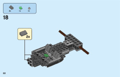 LEGO 76239 instructions page 22 – build guide