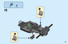 LEGO 76239 instructions page 23 – build guide