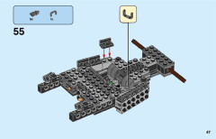 LEGO 76239 instructions page 47 – build guide
