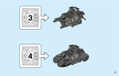 LEGO 76239 instructions page 5 – build guide